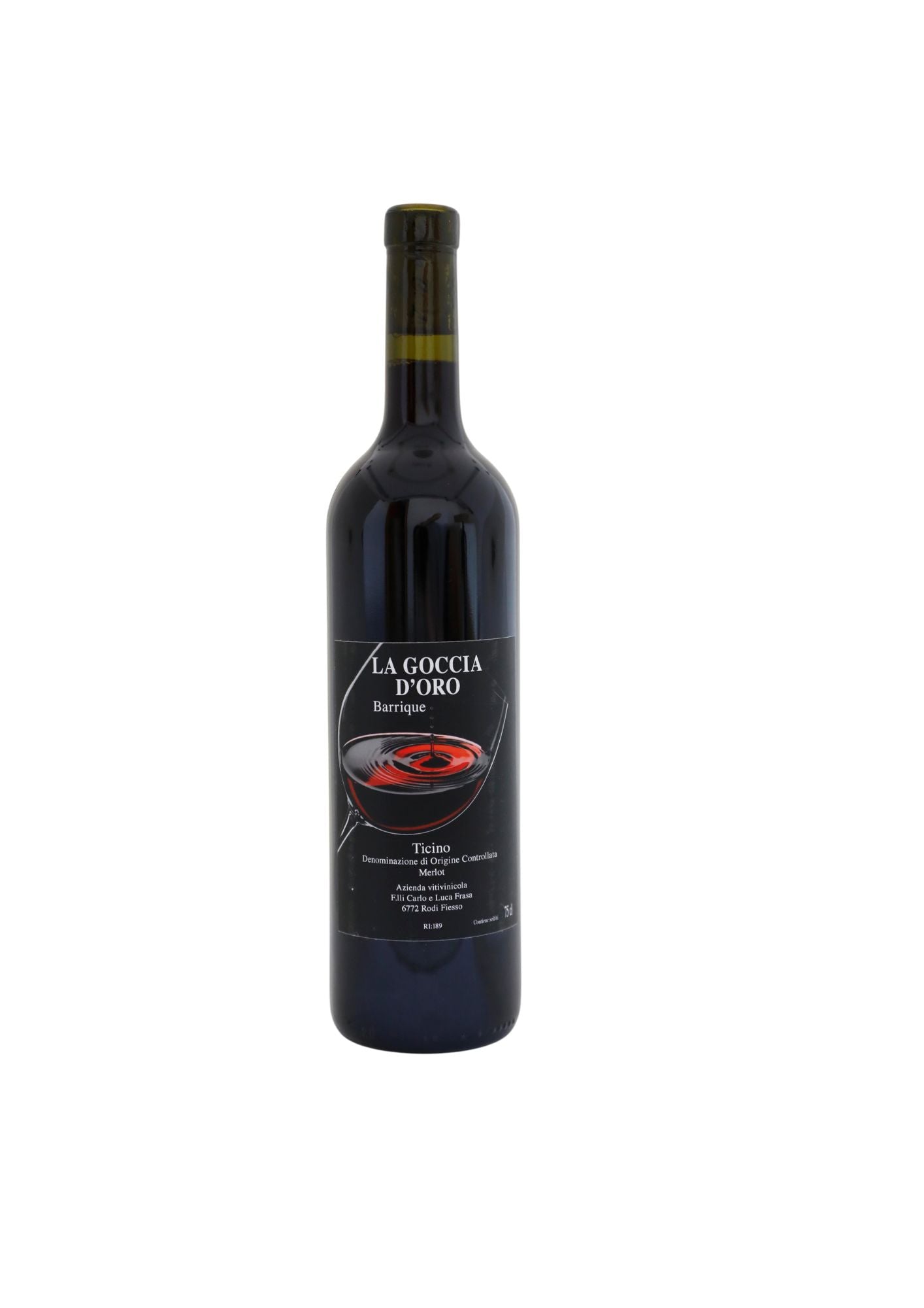 LA GOCCIA D'ORO Merlot TI DOC Barrique